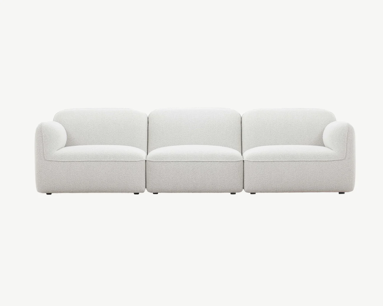 FLUFF trivietė sofa