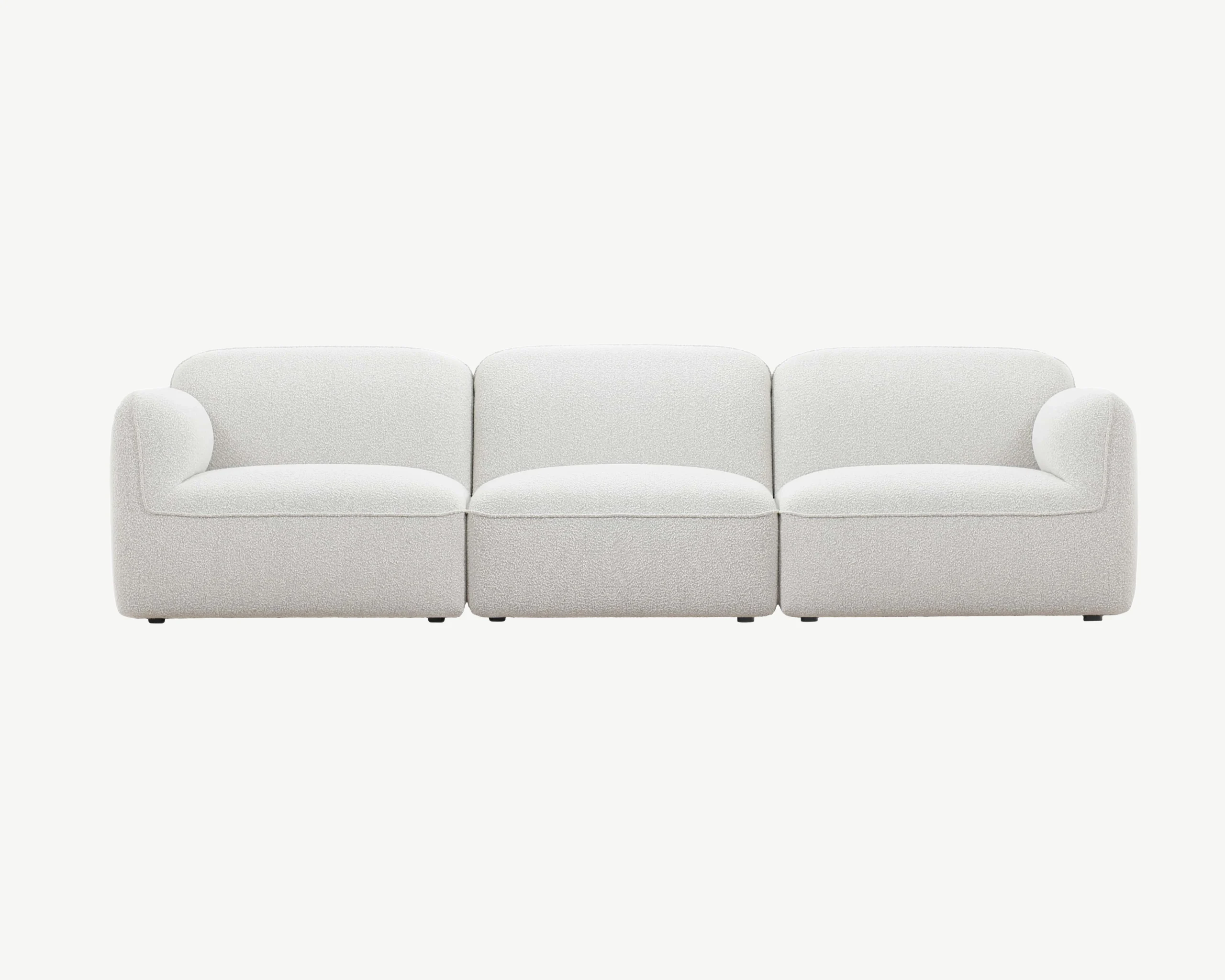 FLUFF trivietė sofa
