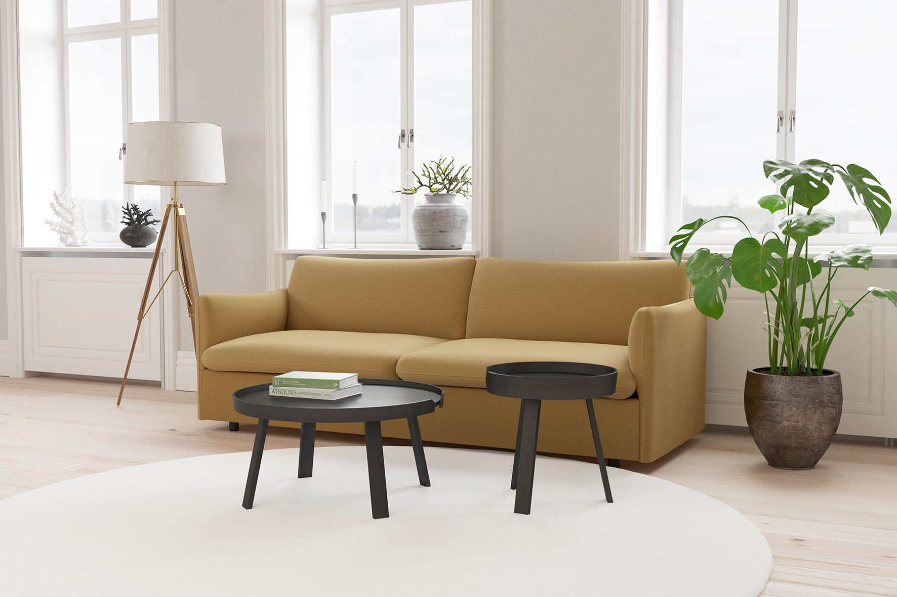 MAVIS GROUNDED trivietė sofa - Image 2