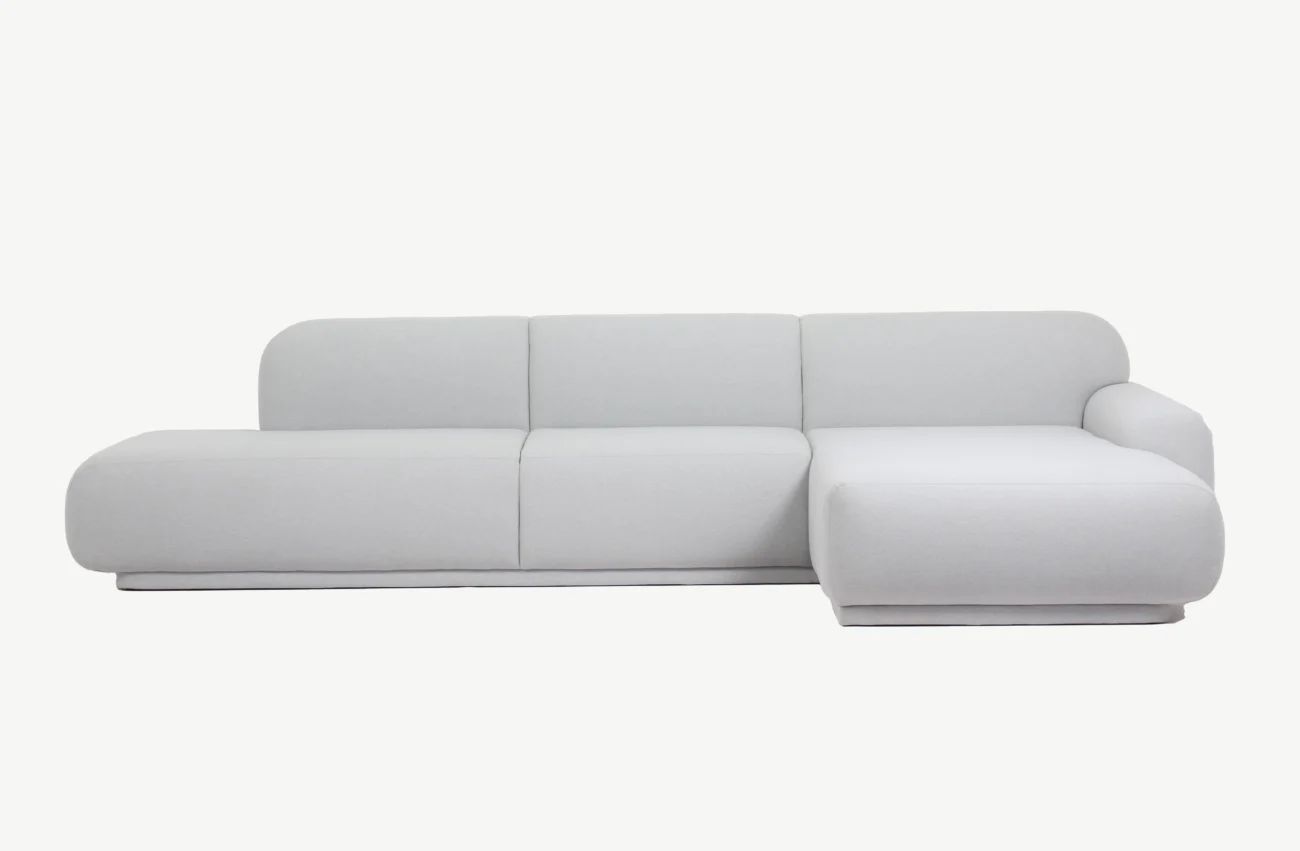 LOGAN kampinė sofa šezlongas+open end