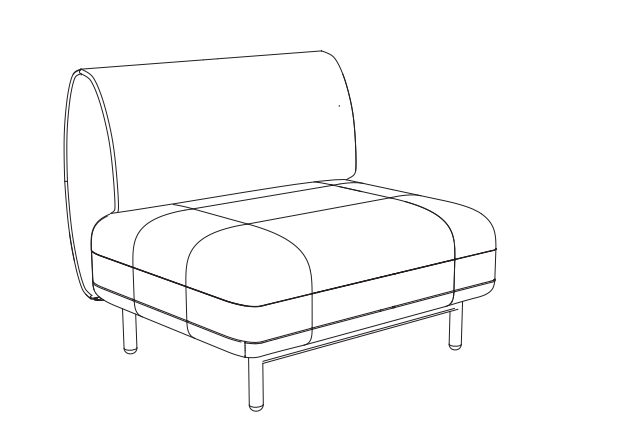 EGHOLM modulinė sofa - Image 4